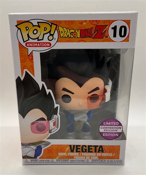 New Dragon Ball Z Metallic Vegeta Funko Pop and 